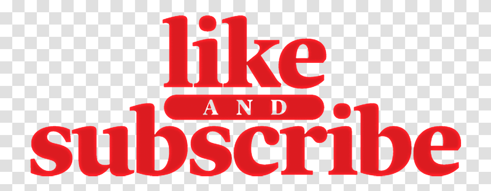 Like And Subscribe, Word, Label, Alphabet Transparent Png