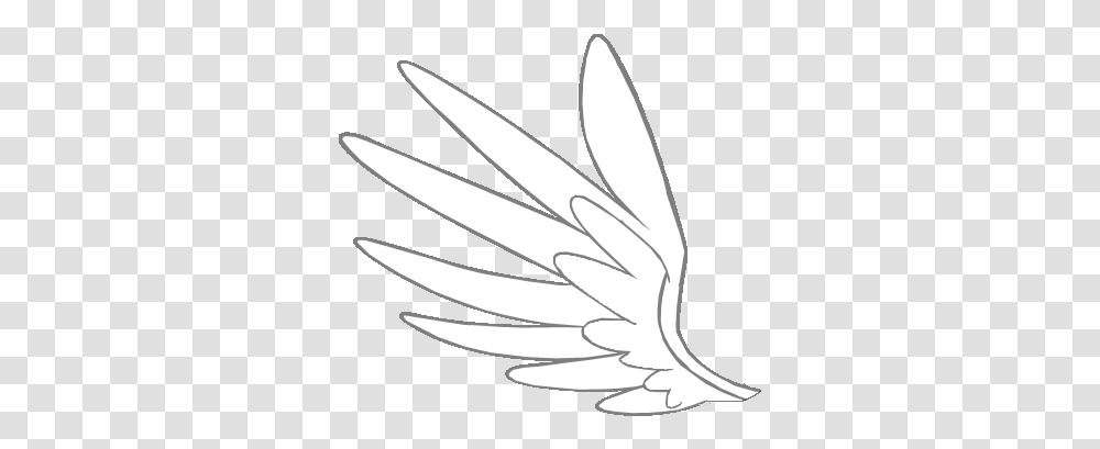 Like Big White Wing Vector By Gut2luvu White Vector Wings, Animal, Symbol, Weapon, Weaponry Transparent Png