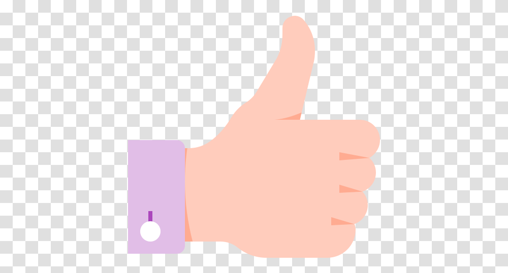 Like Hand Thumb Up Okey Ok Accept Free Icon Of Colorful Like Icon Hd, Thumbs Up, Finger, Wrist Transparent Png