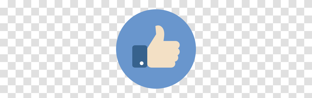 Like Icon Flat, Thumbs Up, Finger, Hand Transparent Png