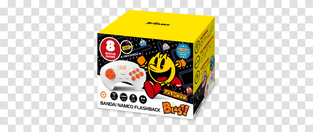 Like New Bandai Namco Flashback Pac Man Blast 8 Great Games Bandai Namco Flashback Blast, Flyer, Poster, Paper Transparent Png