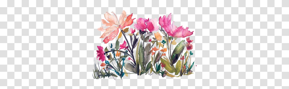 Like Request Flower Watercolor Requested Reblog Wildflowers Watercolor Background, Plant, Blossom, Art, Floral Design Transparent Png