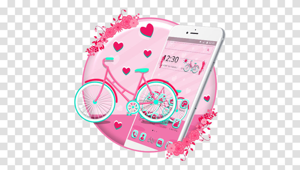 Like To Ride A Bicycle If Yes Then Download This Pink Bicycle, Graphics, Art, Text, Wheel Transparent Png
