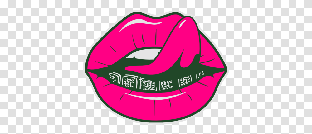 Like What You See Follow Me Dolls Lips Grillz, Label, Text, Purple, Mouth Transparent Png