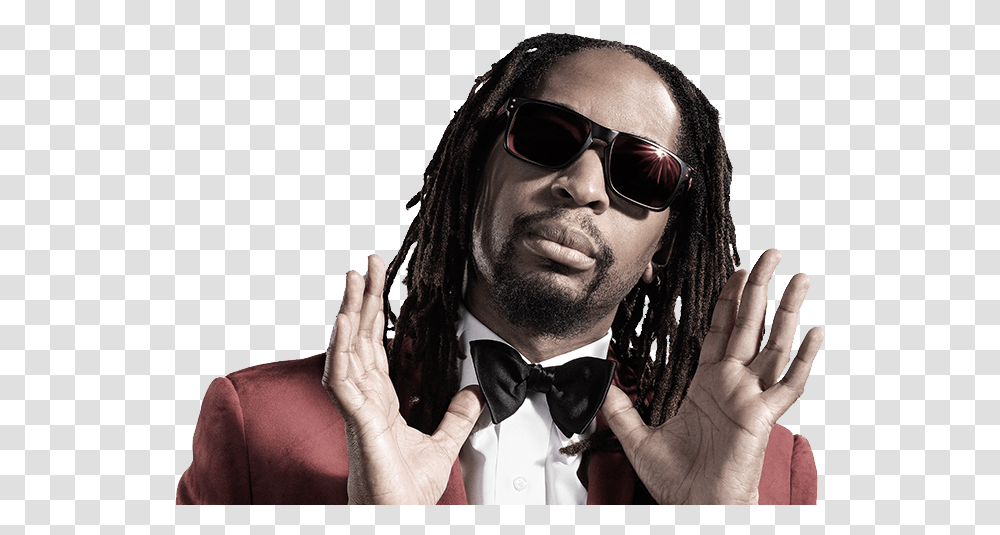 Lil Jon Lil Jon, Sunglasses, Accessories, Person, Tie Transparent Png