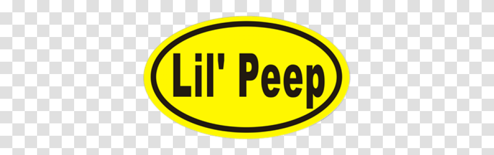 Lil Peep Oval Sticker Circle, Label, Text, Number, Symbol Transparent Png
