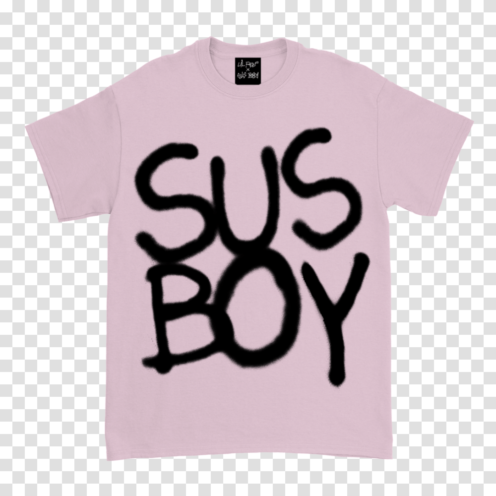 Lil Peep X Sus Boy Limited Edition Pink Tee The Hyv, Apparel, T-Shirt, Hand Transparent Png