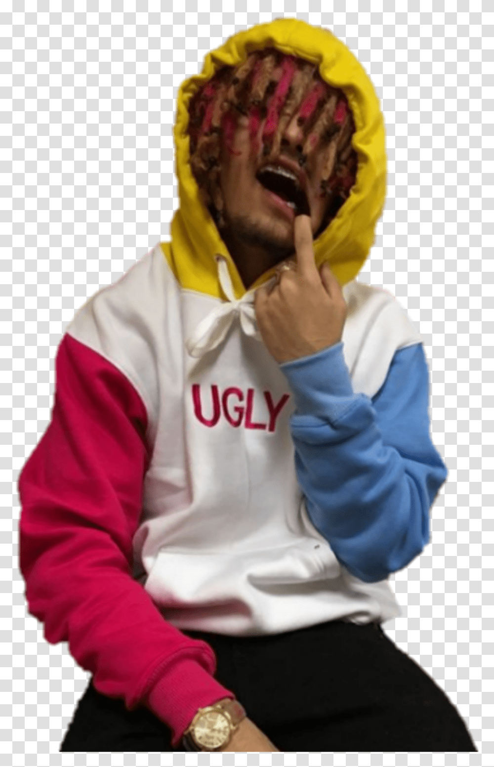 Lil Pump, Apparel, Coat, Person Transparent Png