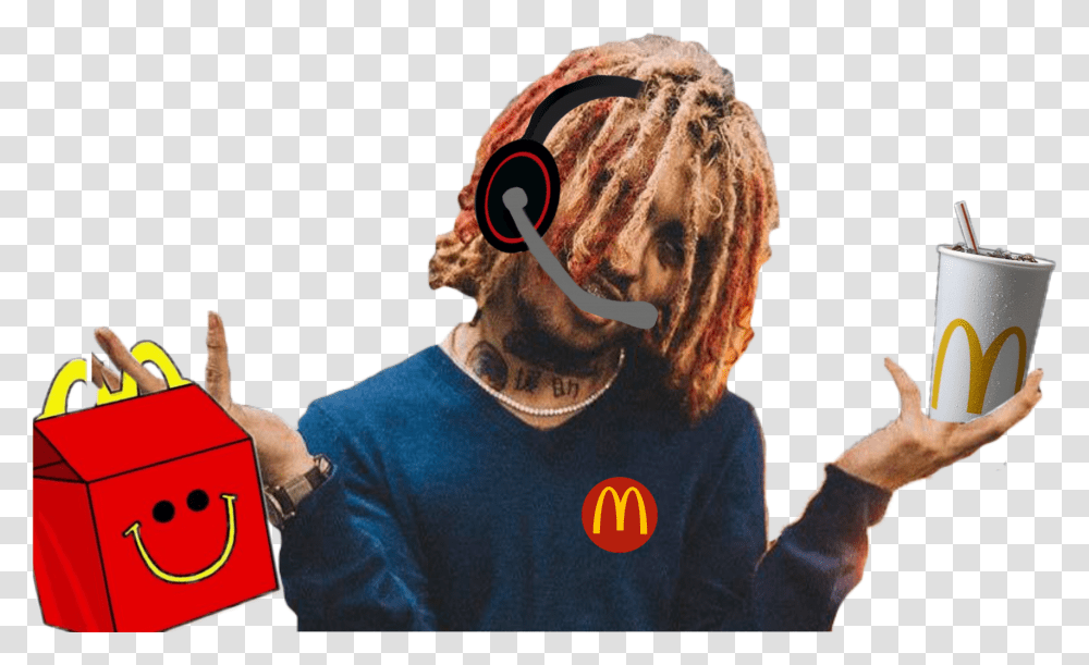 Lil Pump Mc Donalds Transparent Png