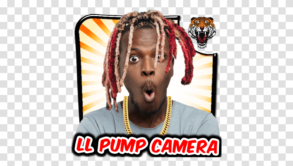 Lil Pump Photo Editor For Adult, Face, Person, Poster, Advertisement Transparent Png