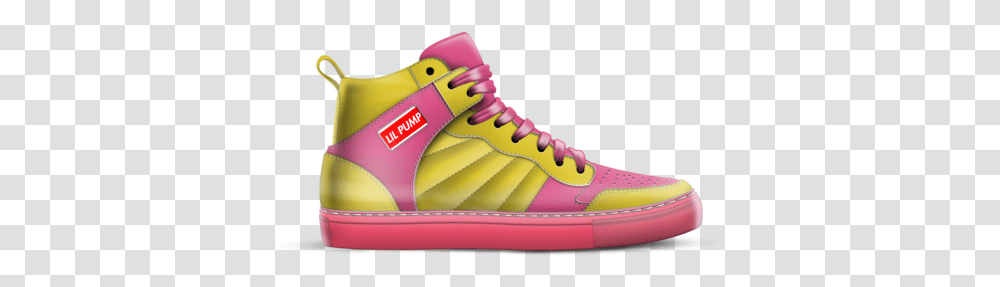 Lil Pump Shoes Lil Pump Custom Shoes, Clothing, Apparel, Footwear, Sneaker Transparent Png