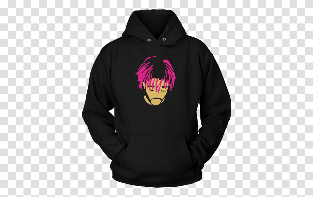 Lil Uzi Vert Pink Hair Hoodie In Color Apparel, Sweatshirt, Sweater, Person Transparent Png