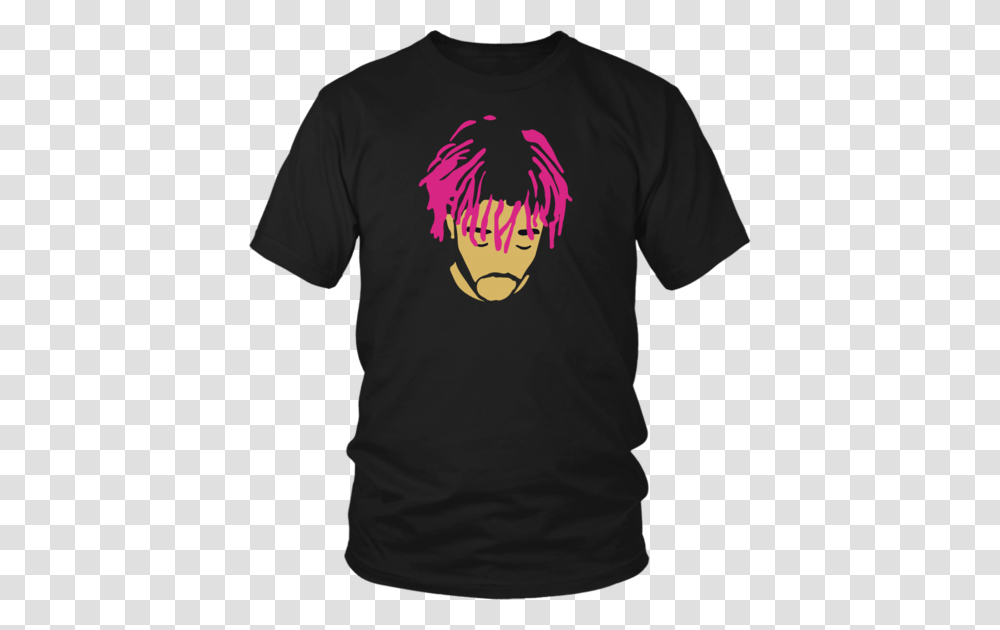 Lil Uzi Vert Pink Hair T Shirt In Color Apparel, T-Shirt, Sleeve, Person Transparent Png
