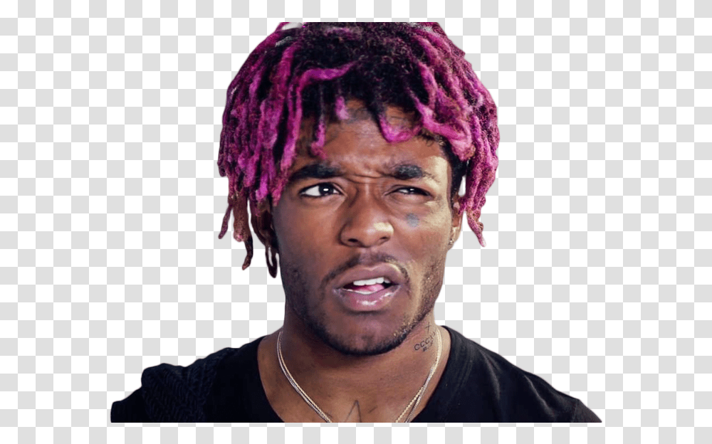 Lil Uzi What Face, Person, Human, Hair, Necklace Transparent Png