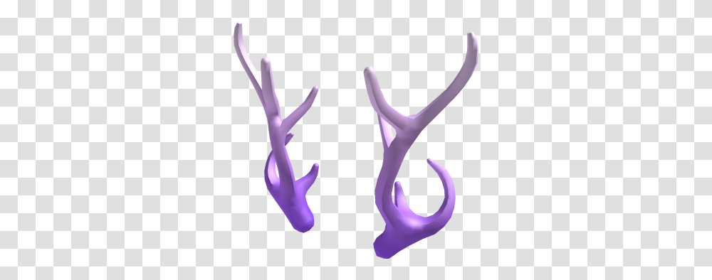Lilac Antlers Roblox Wikia Fandom Purple Antlers Roblox, Hook Transparent Png