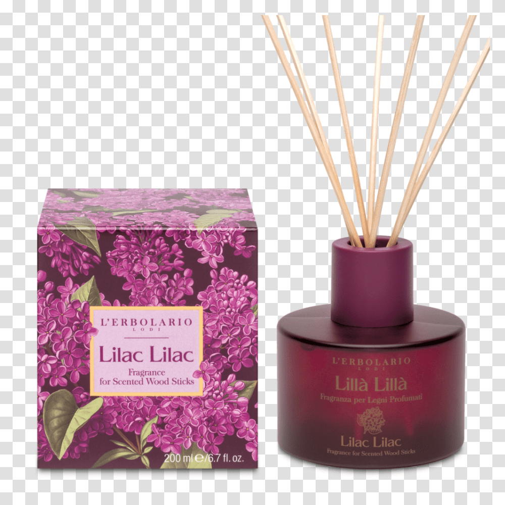 Lilac Home Fragrance, Bottle, Perfume, Cosmetics, Rug Transparent Png
