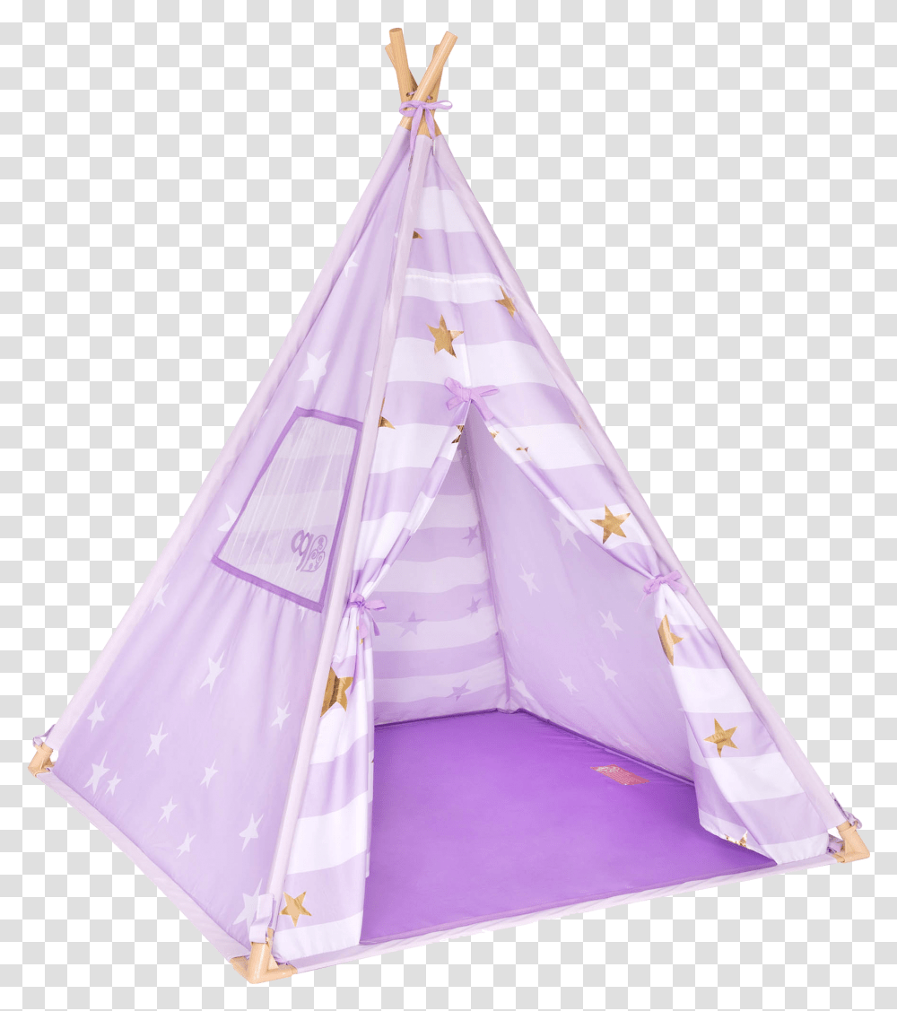 Lilac Suite Teepee For Kids And Dolls Kids Purple Teepee, Tent, Mountain Tent, Leisure Activities, Camping Transparent Png