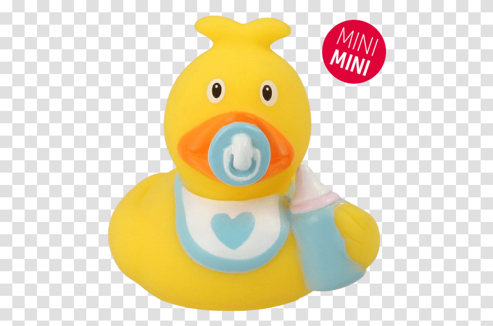 Lilalu Quietscheente Mini Baby Ente Junge Frontansicht Baby Toys, Outdoors, Snowman, Winter, Nature Transparent Png