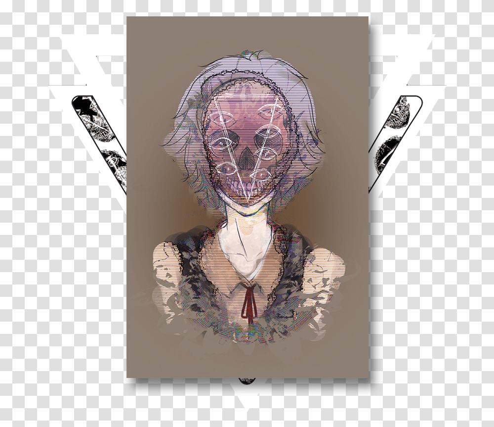 Lilith Evangelion Mask Rei, Collage, Poster, Advertisement Transparent Png
