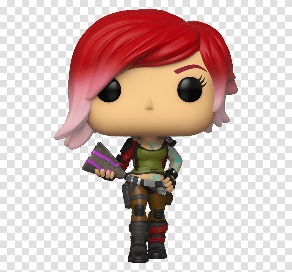 Lilith Siren Class Funko Pop Vinyl Figure Lilith Borderlands Funko Pop, Doll, Toy, Figurine, Person Transparent Png