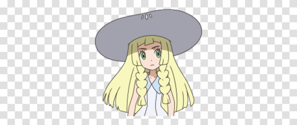 Lillie Pokemon Sun And Moon All Character Name, Clothing, Apparel, Art, Hat Transparent Png