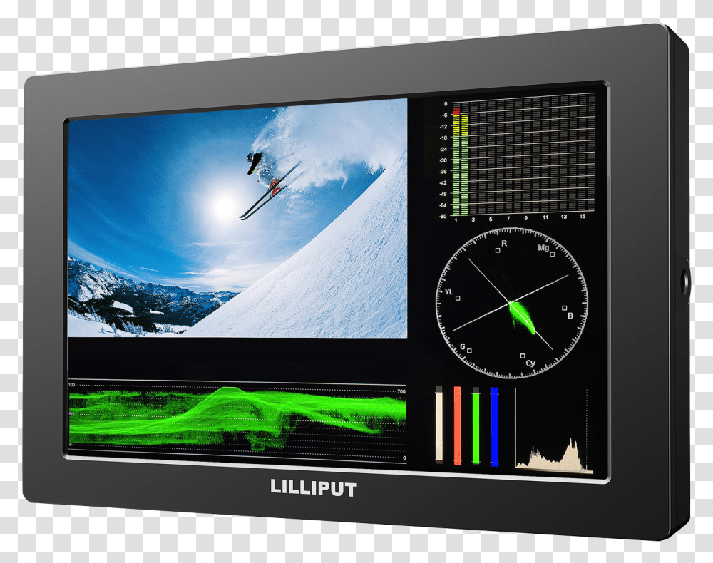 Lilliput Monitor 7 Inch, Screen, Electronics, LCD Screen, Outdoors Transparent Png