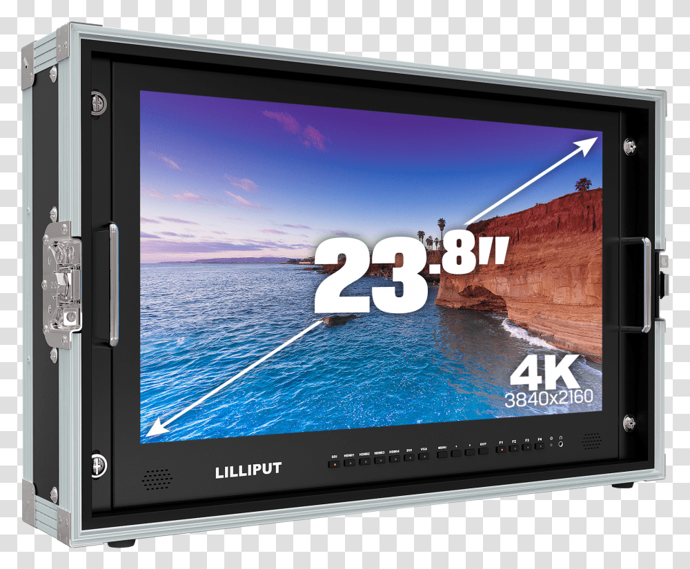 Lilliput Monitor, Screen, Electronics, Display, LCD Screen Transparent Png