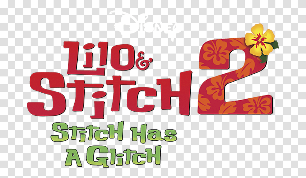 Lilo And Stitch 2 Stitch Has A Glitch 2005, Alphabet, Word Transparent Png