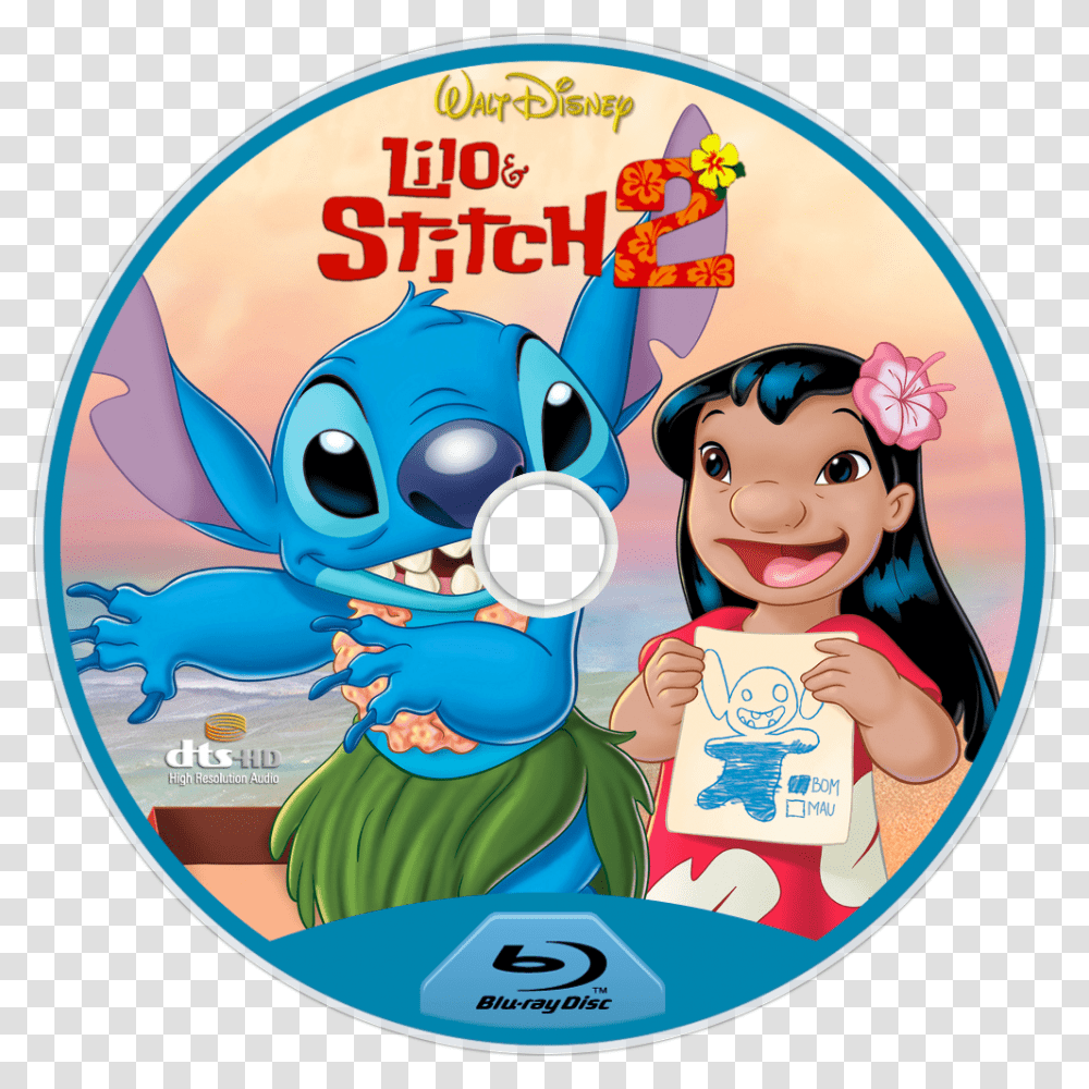 Lilo And Stitch 2 Stitch Has A Glitch 2005, Disk, Dvd, Person, Human Transparent Png