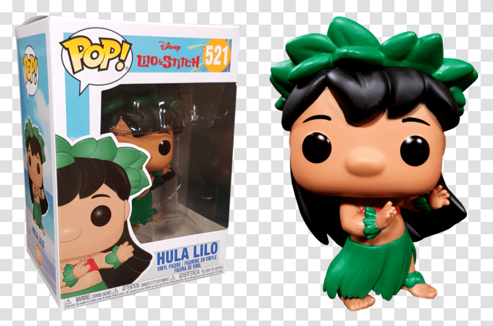 Lilo And Stitch Funko Pop, Doll, Toy, Costume, Person Transparent Png