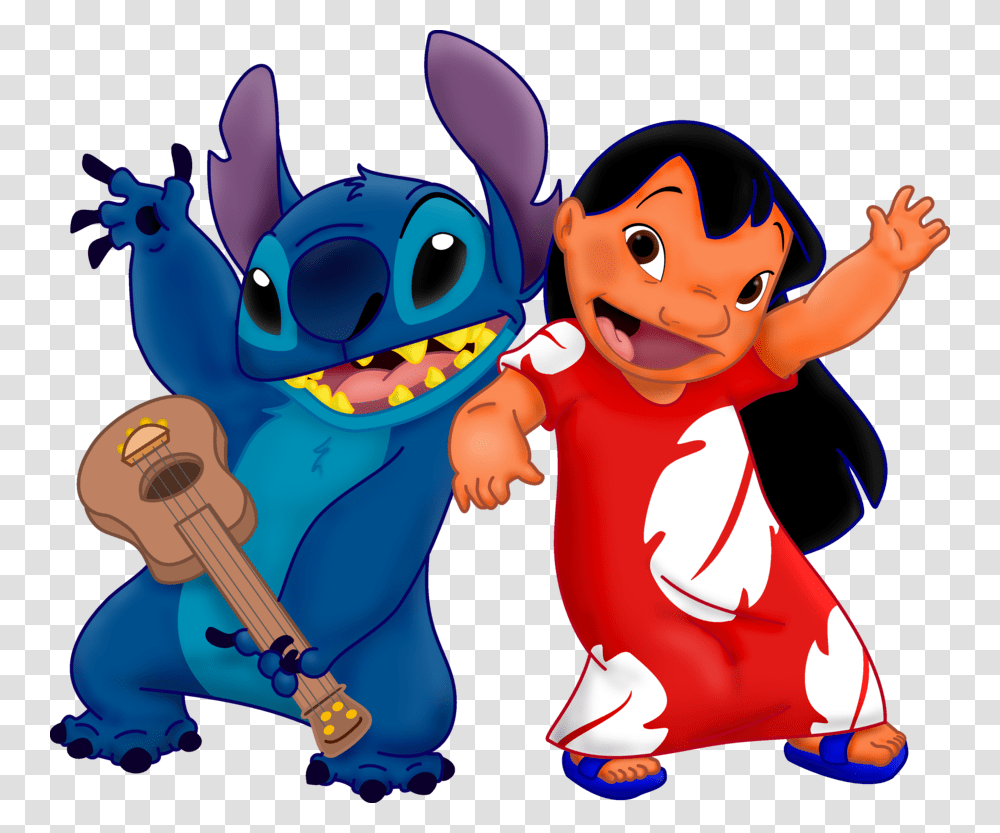 Lilo And Stitch Lilo Y Stitch A Color, Guitar, Leisure Activities, Musical Instrument, Person Transparent Png
