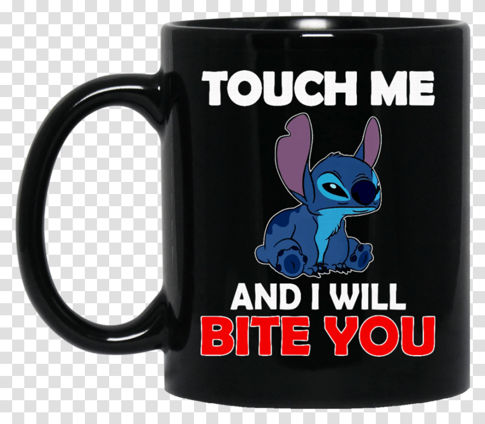 Lilo And Stitch Mug Touch Me And I Will Bite You Coffee Stitch, Coffee Cup Transparent Png