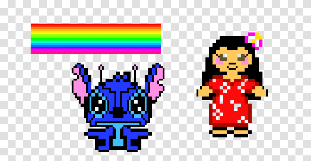 Lilo And Stitch Pixel Art Maker, Urban, Pac Man, Weapon, Weaponry Transparent Png