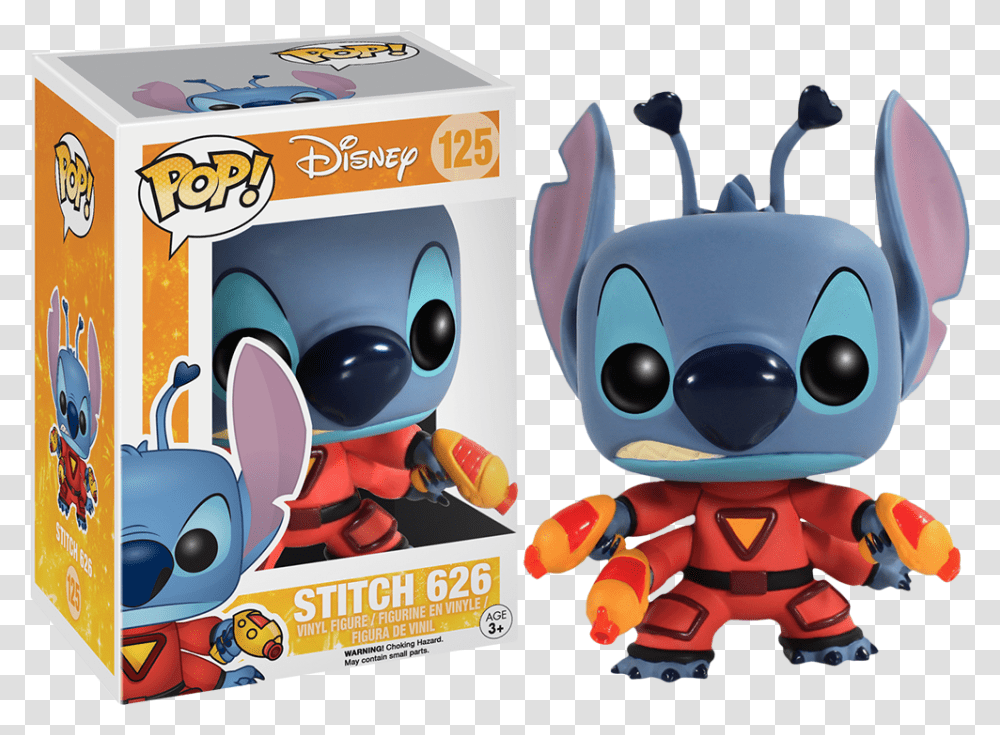 Lilo And Stitch Pop Funko, Toy, Robot, Label Transparent Png