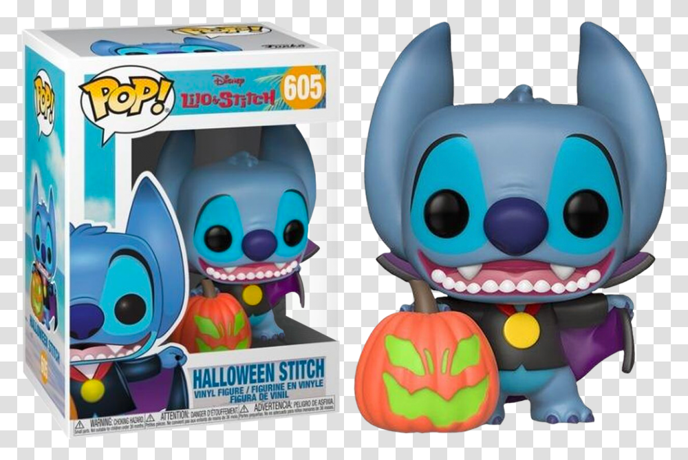 Lilo & Stitch Halloween Stitch Pop Vinyl Figure Halloween Stitch Funko Pop, Toy, Plant, Pumpkin, Vegetable Transparent Png