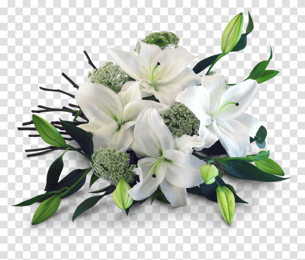 Lily Bouquet Picture 2497037 White Lily Lily Bouquet Beautiful Flowers Transparent Png
