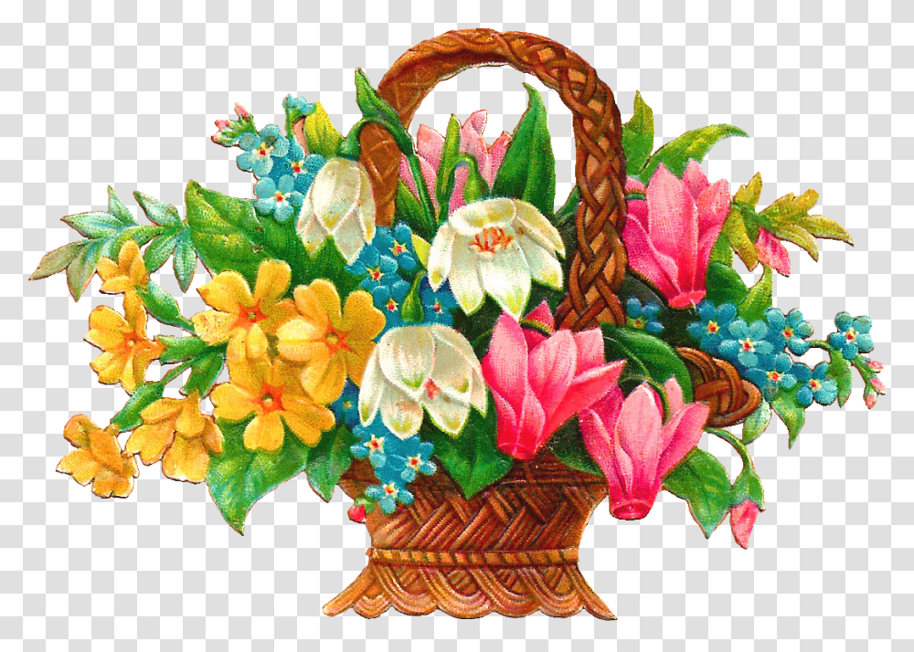 Lily Clipart Flower Bokeh Flower Basket Clipart Free, Floral Design, Pattern, Graphics, Plant Transparent Png