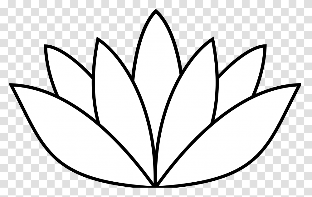 Lily Clipart Lotus Flower Lotus Flower Drawing Simple, Plant, Symbol, Blossom, Leaf Transparent Png
