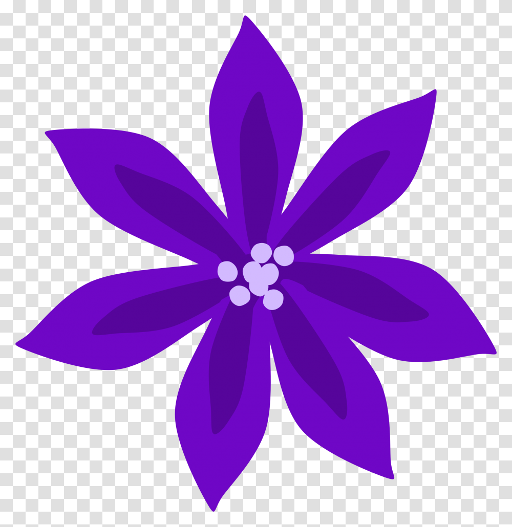 Lily Flower Clip Art Cliparts Purple Clip Art Flowers Purple Flower Clipart, Petal, Plant, Blossom, Anther Transparent Png