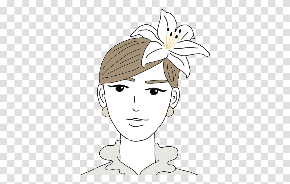 Lily Illustration, Face, Person, Human Transparent Png