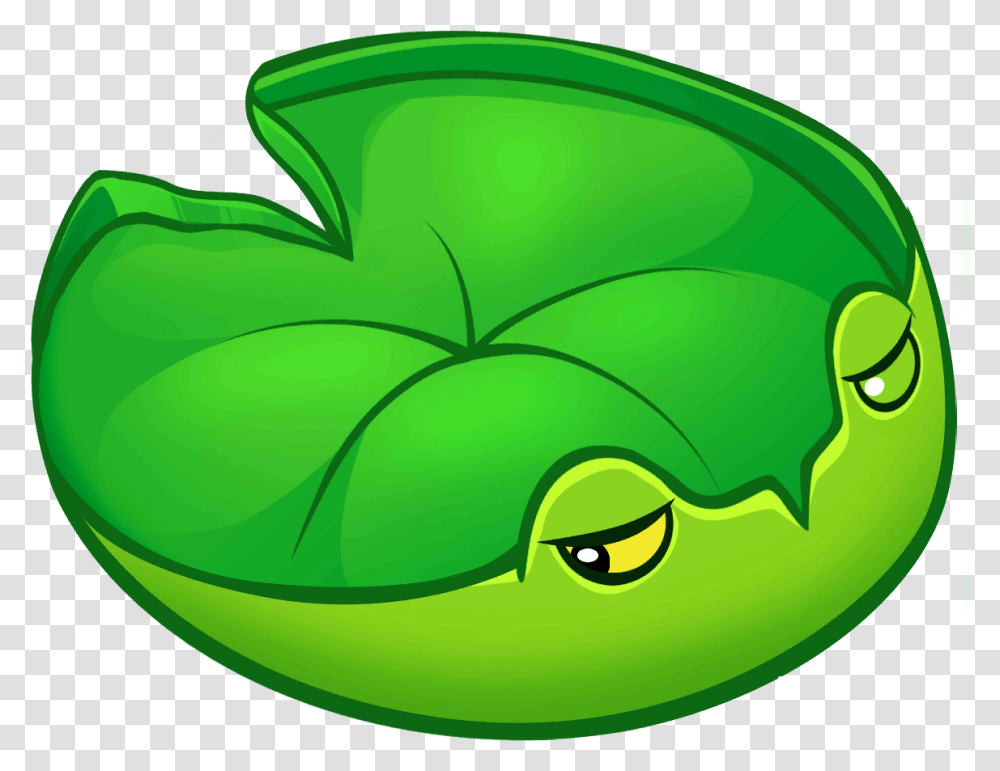 Lily Pad Tried It Out Plants Vs Zombies Heroes Lily Pad, Green, Recycling Symbol Transparent Png