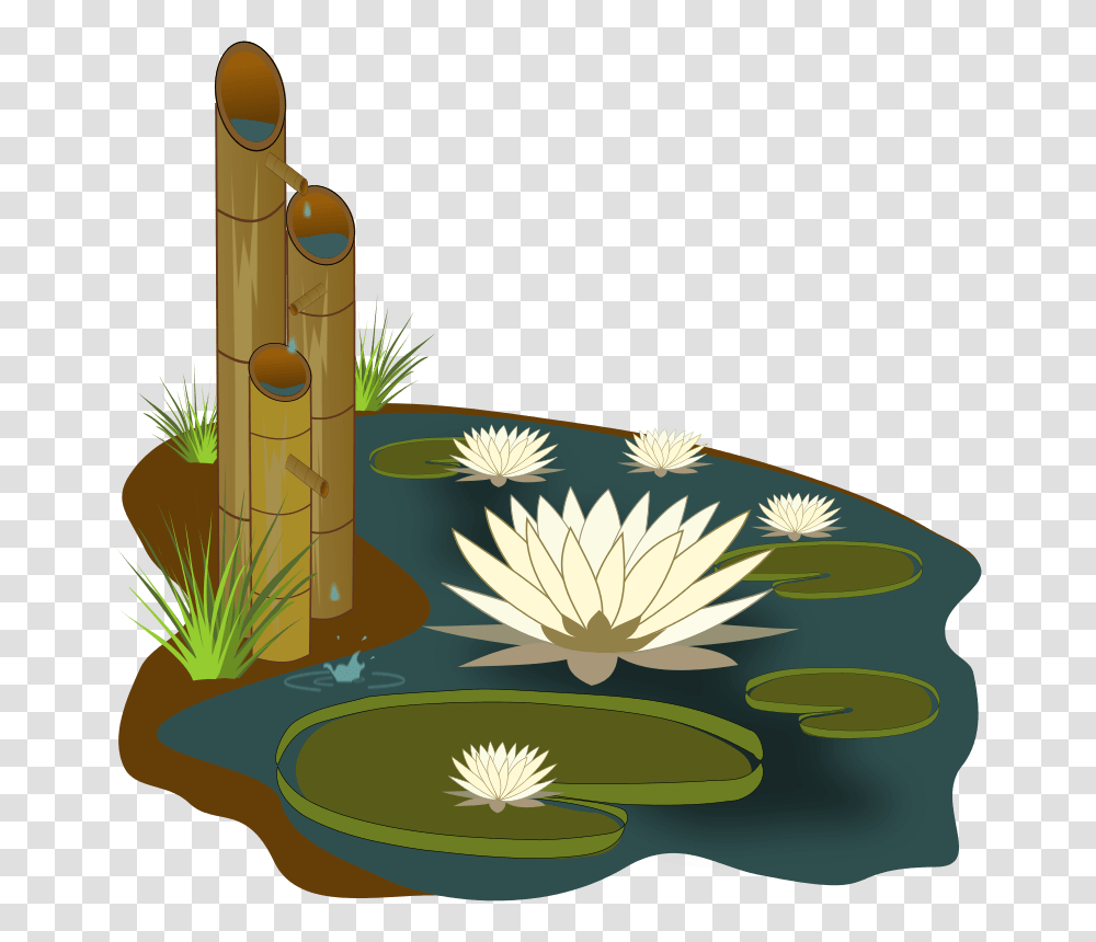 Lily Pond Cliparts, Plant, Vegetation, Nature, Flower Transparent Png
