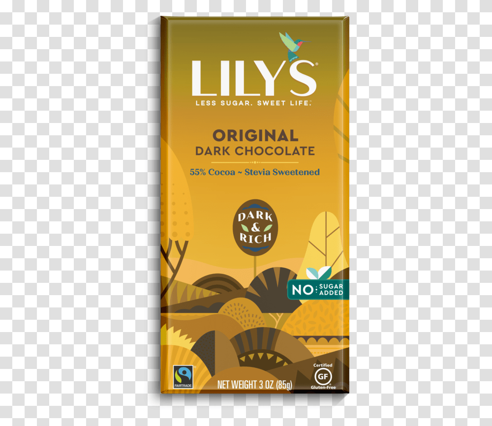 Lily S Sweets Lily's Chocolate Salted Almond, Poster, Advertisement, Flyer, Paper Transparent Png