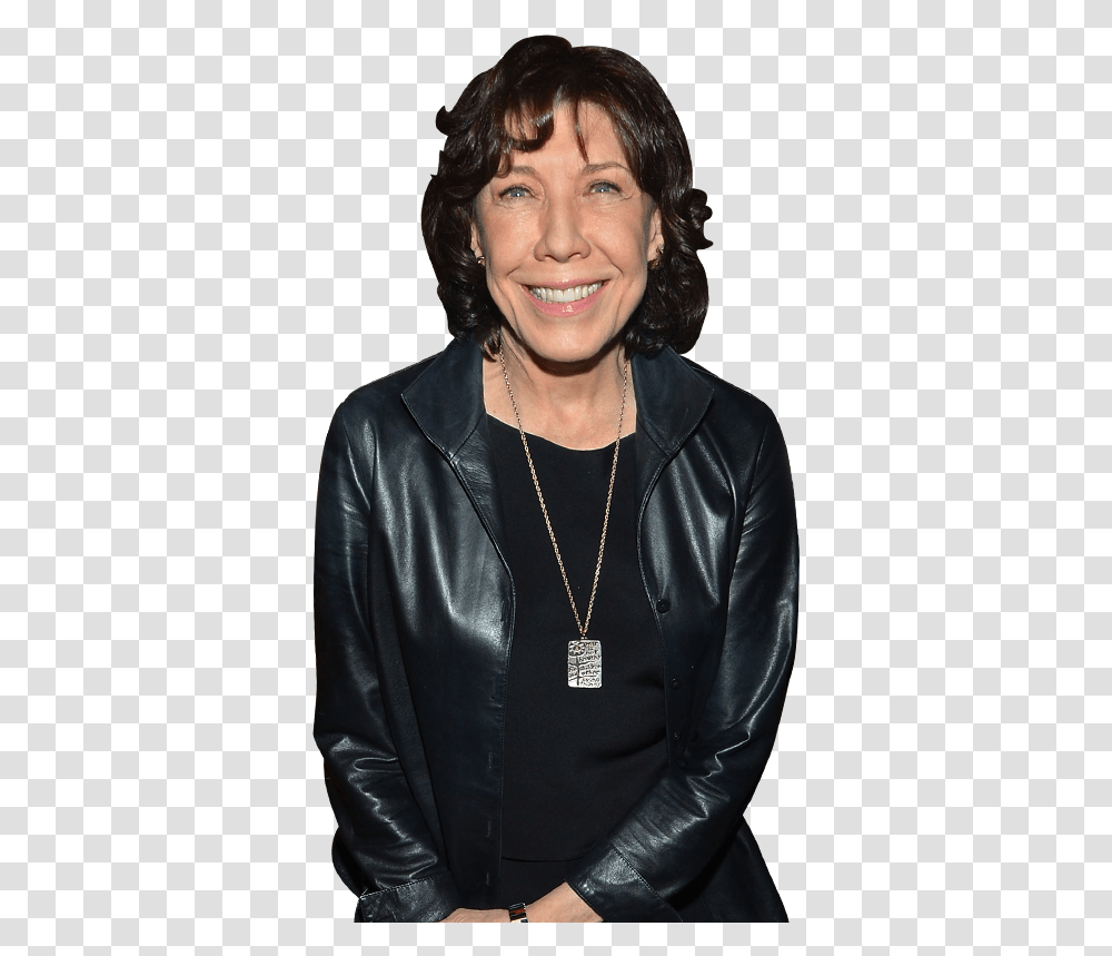 Lily Tomlin, Pendant, Person, Human, Jacket Transparent Png