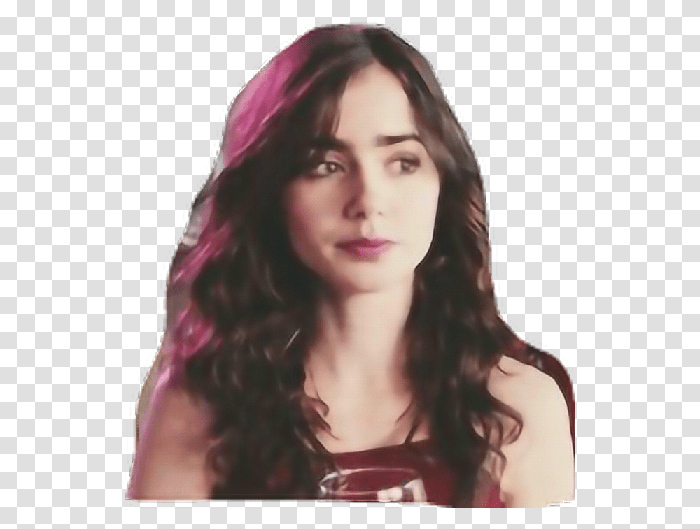 Lilycollins Lilyjcollins Lily Lilycollin Rosie Dunne Love Rosie, Face, Person, Female, Clothing Transparent Png
