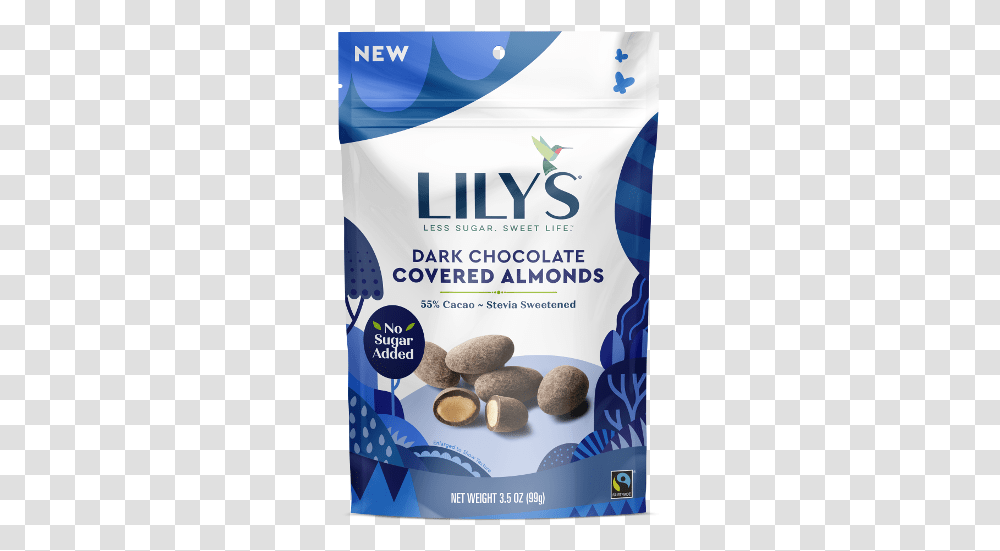 Lilys Dark Chocolate Covered Almonds Lily's Peanut Butter Cups, Flyer, Poster, Paper, Advertisement Transparent Png