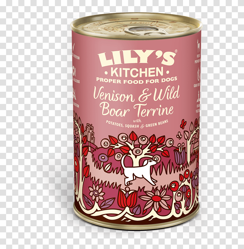 Lilys Kitchen Sunday Lunch Lily's Kitchen, Tin, Can, Label Transparent Png