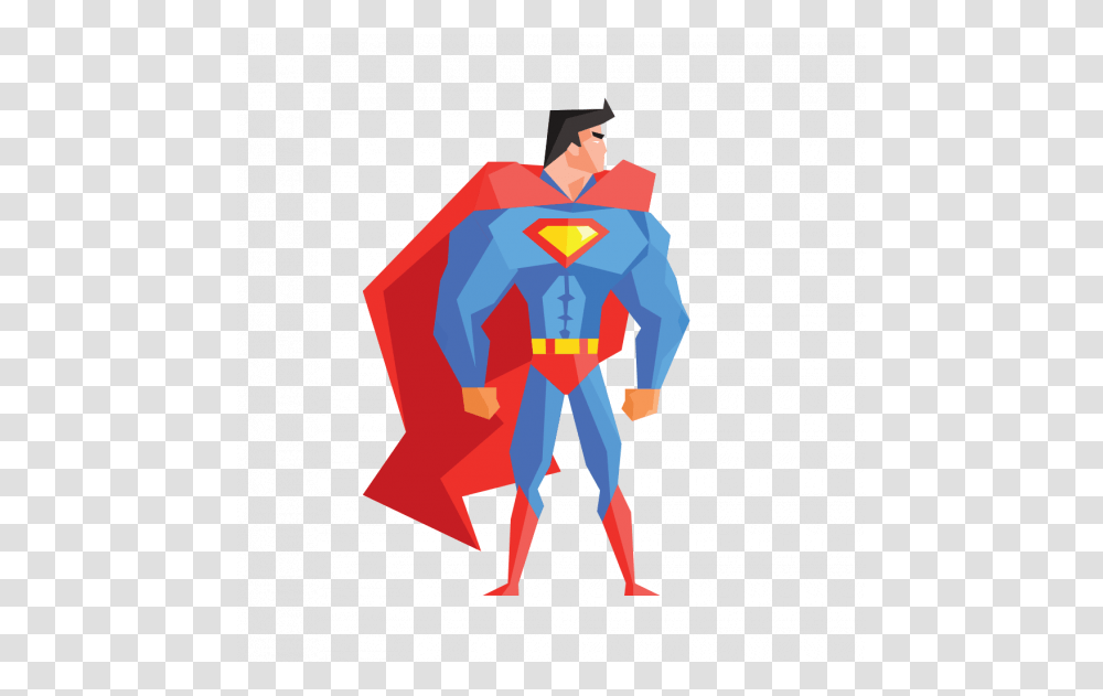 Limbspot Flying Hero 72 X 110mm Superman, Clothing, Art, Graphics, Pants Transparent Png