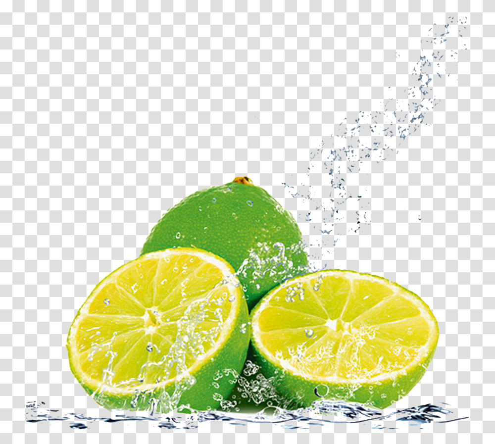 Lime Affair Nz Lemon Water Splash, Citrus Fruit, Plant, Food, Orange Transparent Png