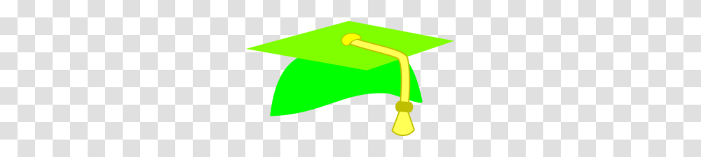 Lime Graduation Cap Clip Art Transparent Png